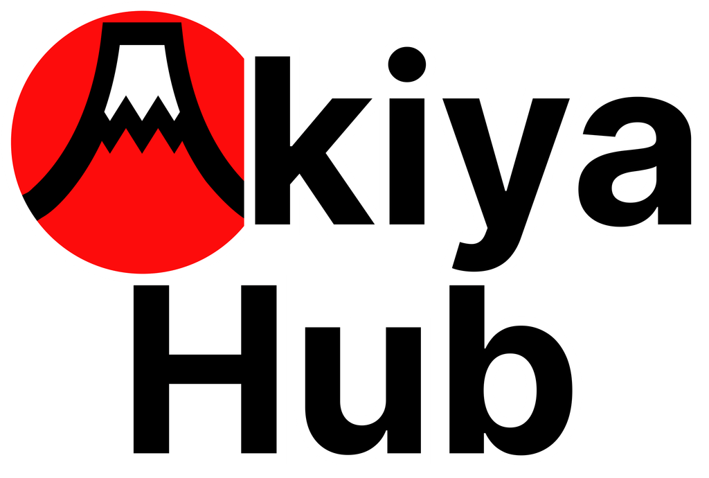 Stacked lockup AkiyaHub logo