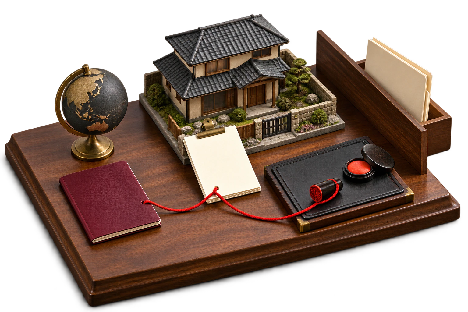 Miniature property-specific Power of Attorney connecting a remote buyer to an independent appointed signer, separate from the seller side