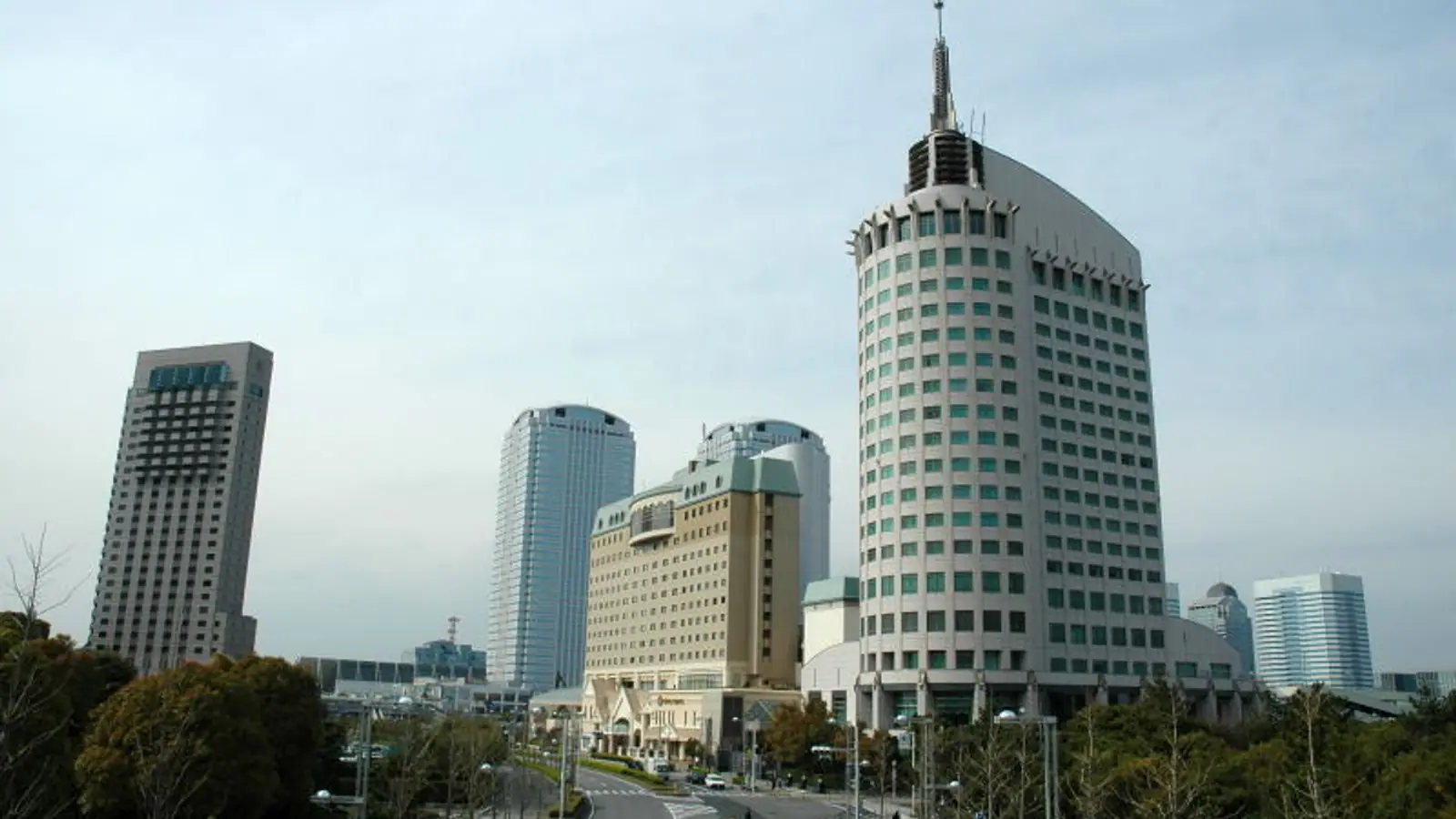 Kaihin Makuhari skyline in Chiba City