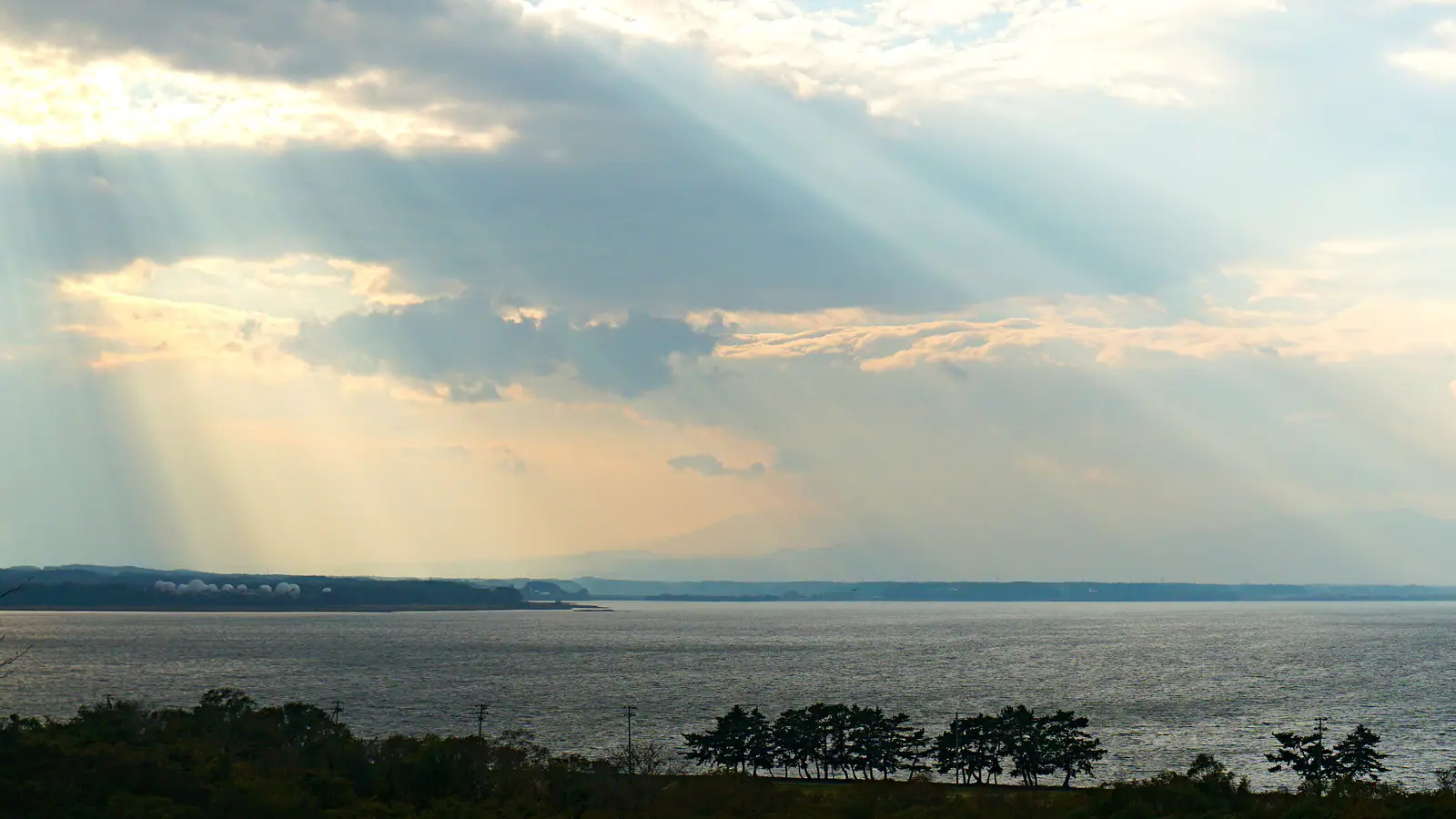 Lake Ogawara beside Misawa in Aomori, northern Japan