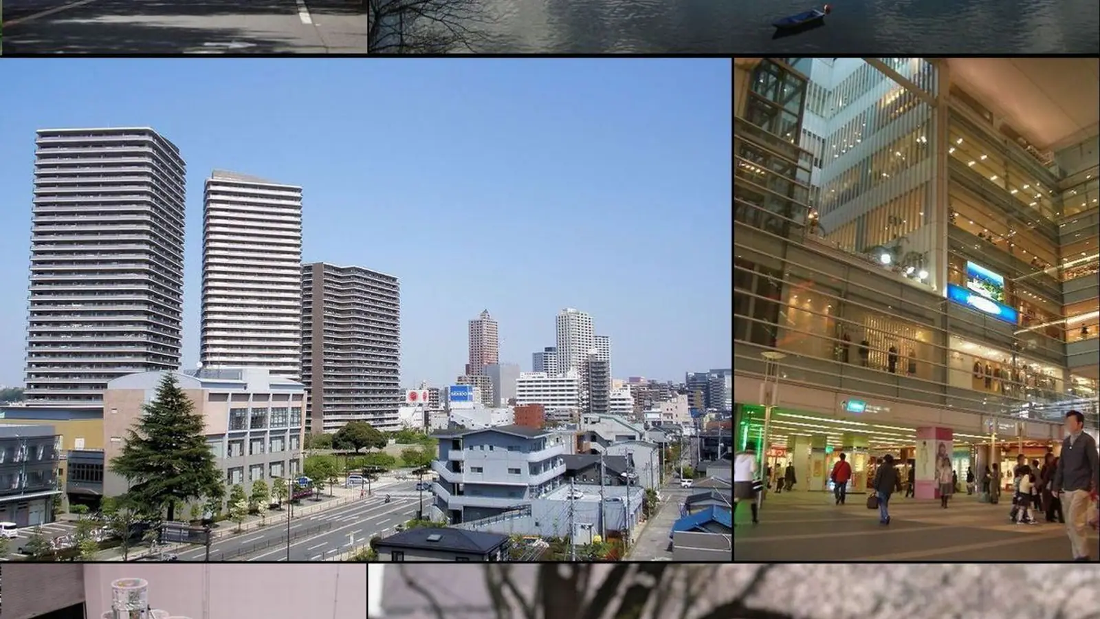 Urban and natural scenes across Sagamihara