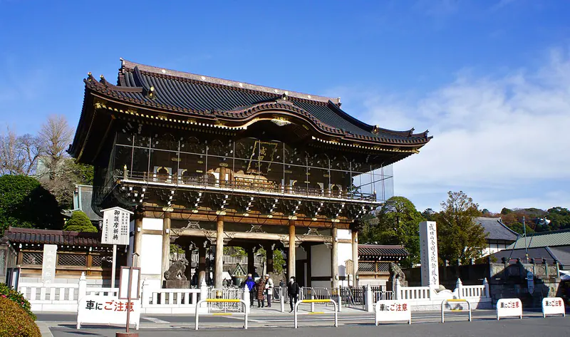 The main gate of Naritasan Shinshoji Temple in Narita, Chiba