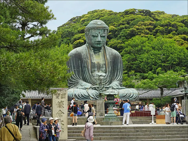 The Great Buddha of Kotoku-in in Kamakura, Kanagawa