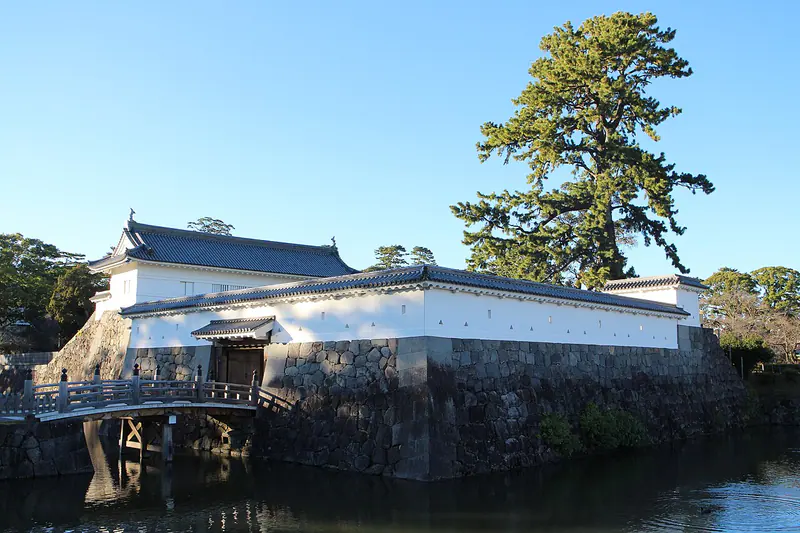 Odawara Castle in western Kanagawa