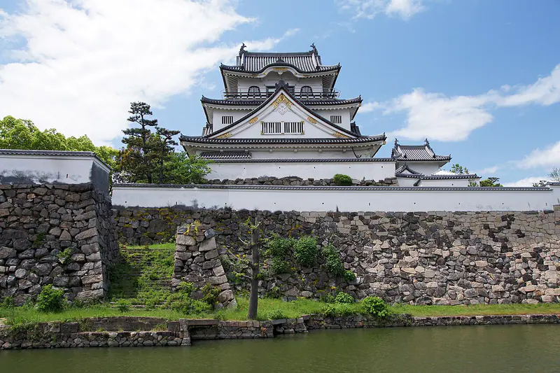 Kishiwada Castle in southern Osaka