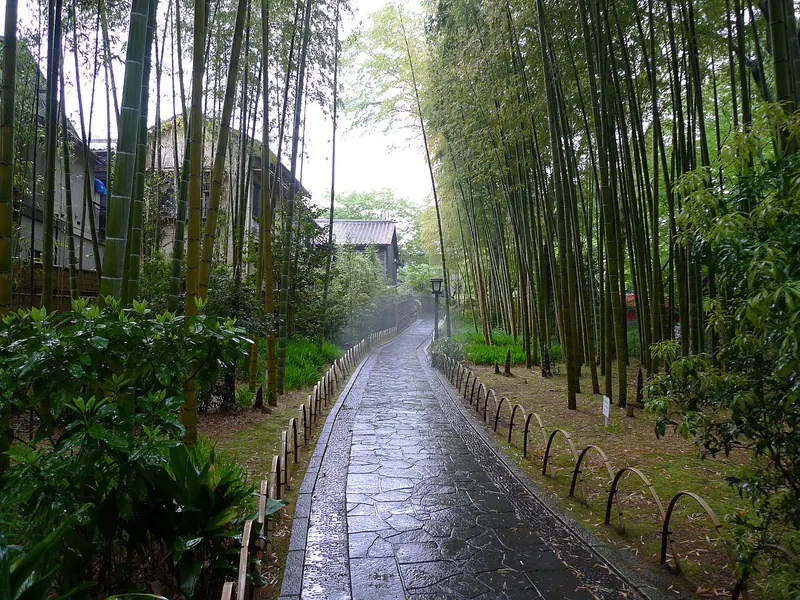 The hot-spring town of Shuzenji in central Izu, Shizuoka