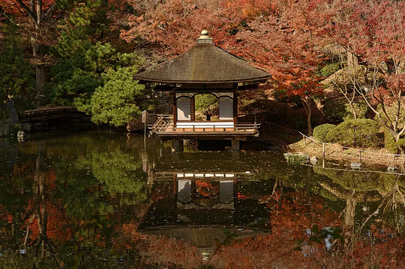 Wakayama Castle and its garden in Wakayama City
